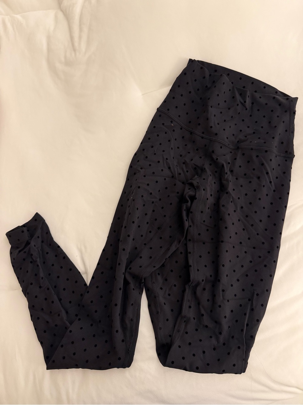 Lululemon Polka Flock black Dot  Leggings